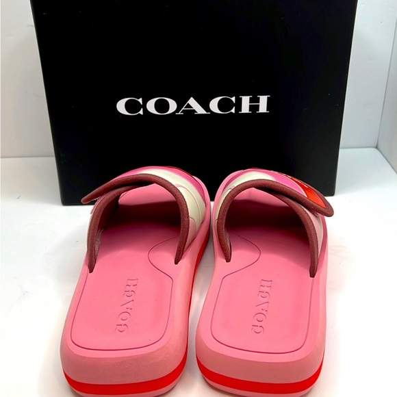 COACH PAXTON SPORT SLIDE, “CARNATION”COLOR, SIZE 10-B - Picture 4 of 16